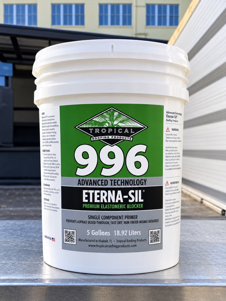 Tropical Roofing 996 Eterna-Sil Elastomeric Blocker — New 5-Gal