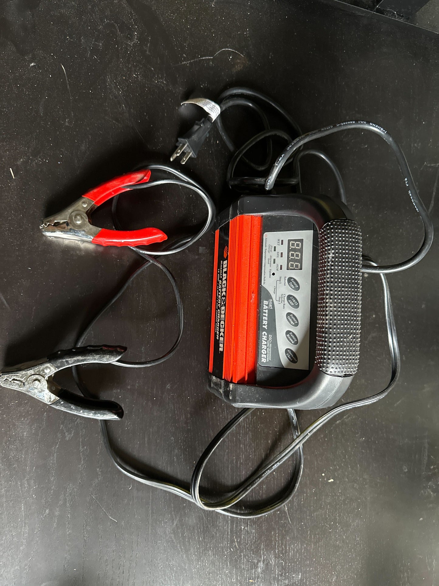 Black & Decker Smart Battery Charger — Digital Display