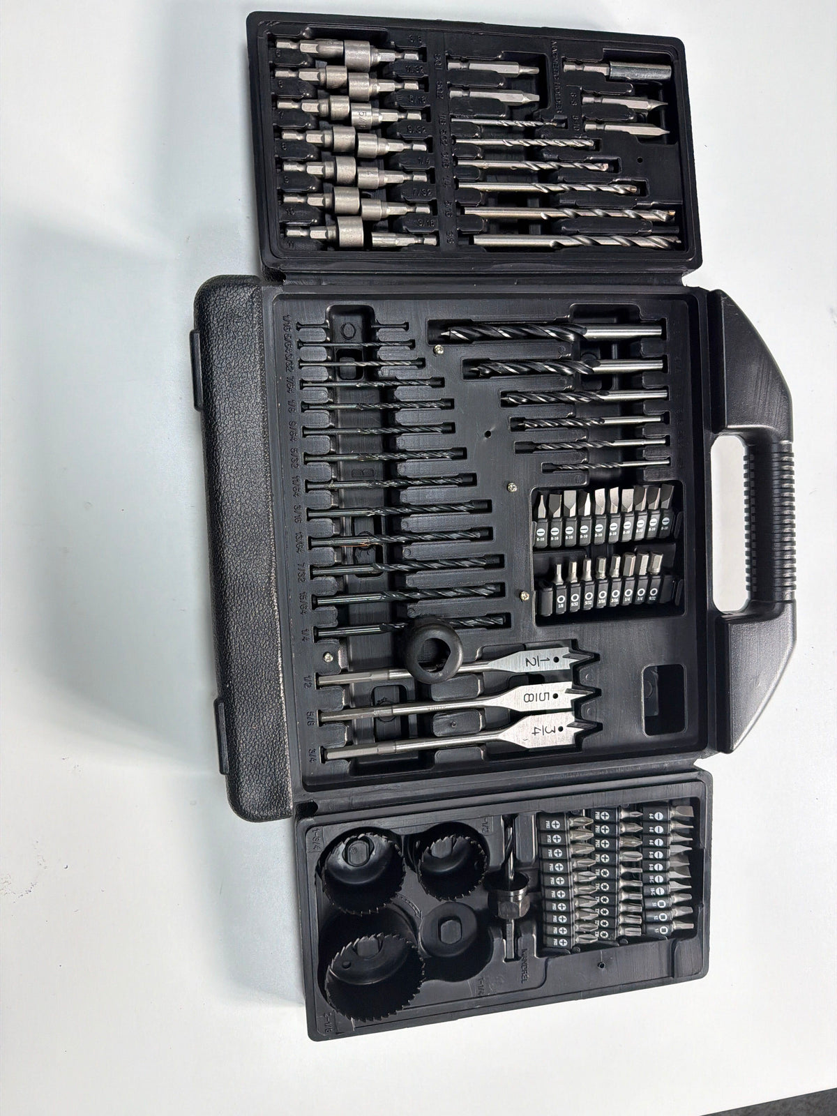 Black & Decker Drill Bit & Accessory Set — 100+ Piece, Hard Case