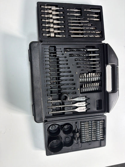 Black & Decker Drill Bit & Accessory Set — 100+ Piece, Hard Case