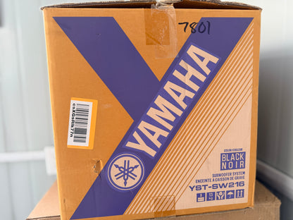 Yamaha YST-SW216 subwoofer in original box