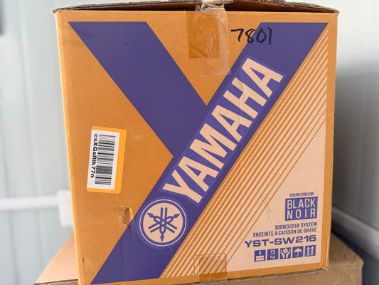 Yamaha YST-SW216 subwoofer in original box