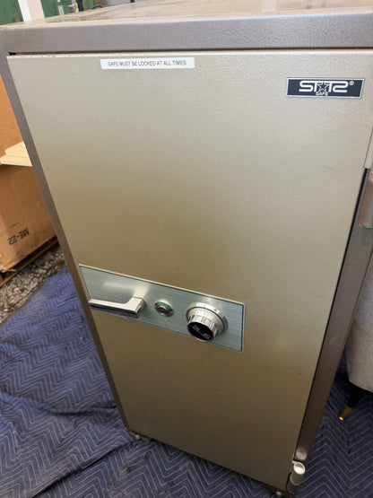 American Security Products Floor Safe — Combination Dial + Key Lock