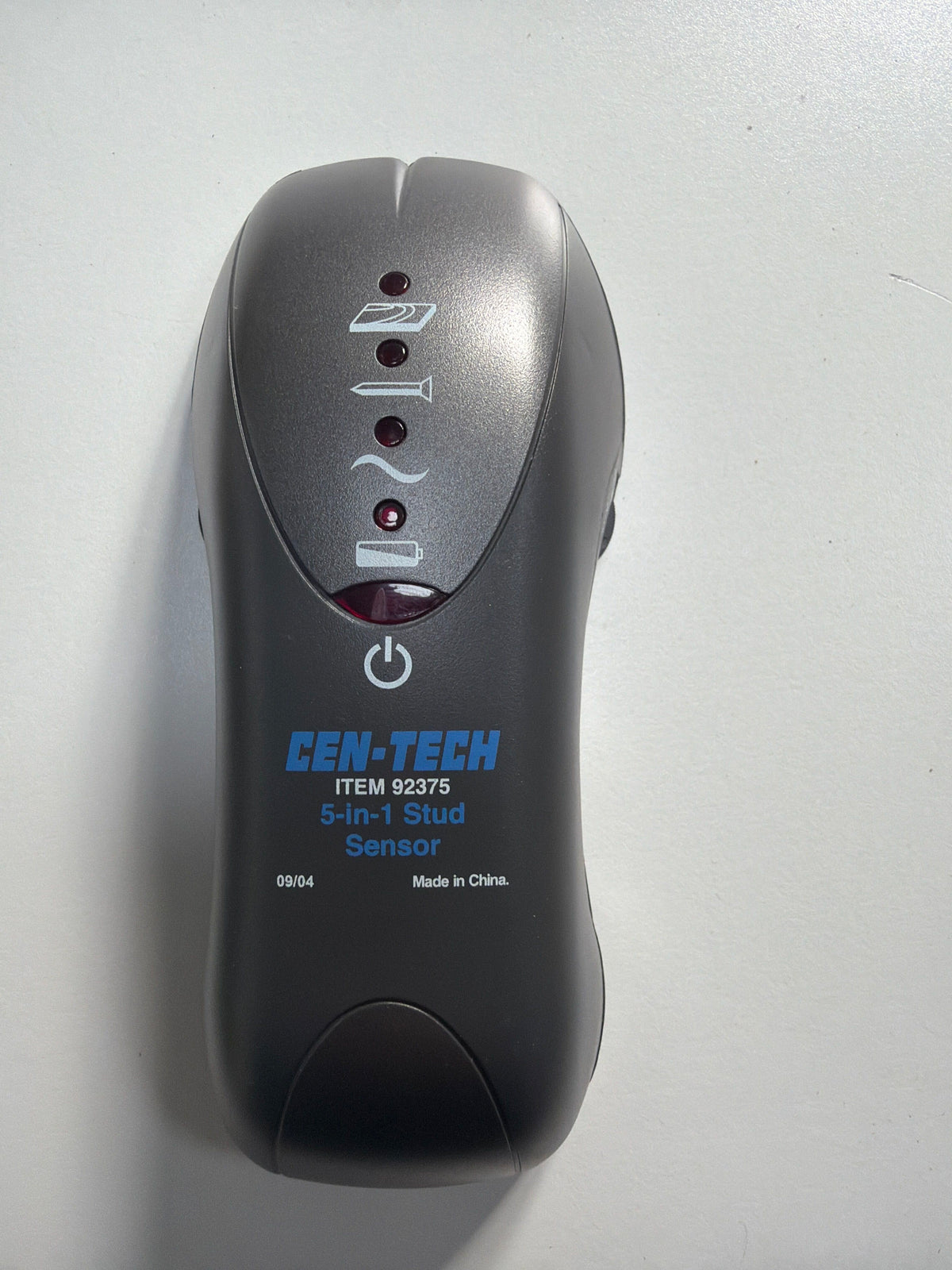 Cen-Tech 5-in-1 Stud Sensor — Detects Wood, Metal, Wire, Pipe
