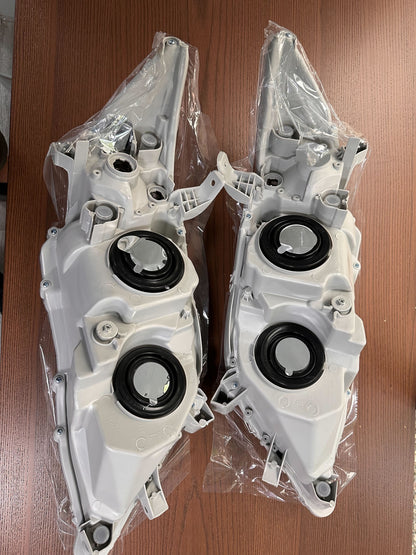 2010-2011 Toyota Camry Chrome Projector Headlights — Pair, New in Wrap
