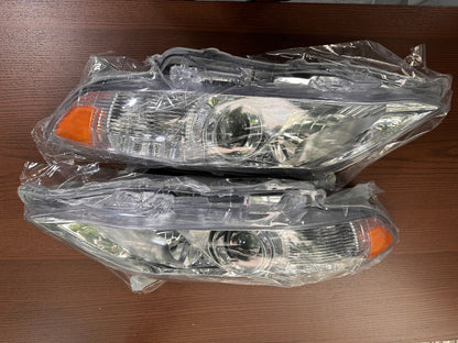 2010-2011 Toyota Camry Chrome Projector Headlights — Pair, New in Wrap