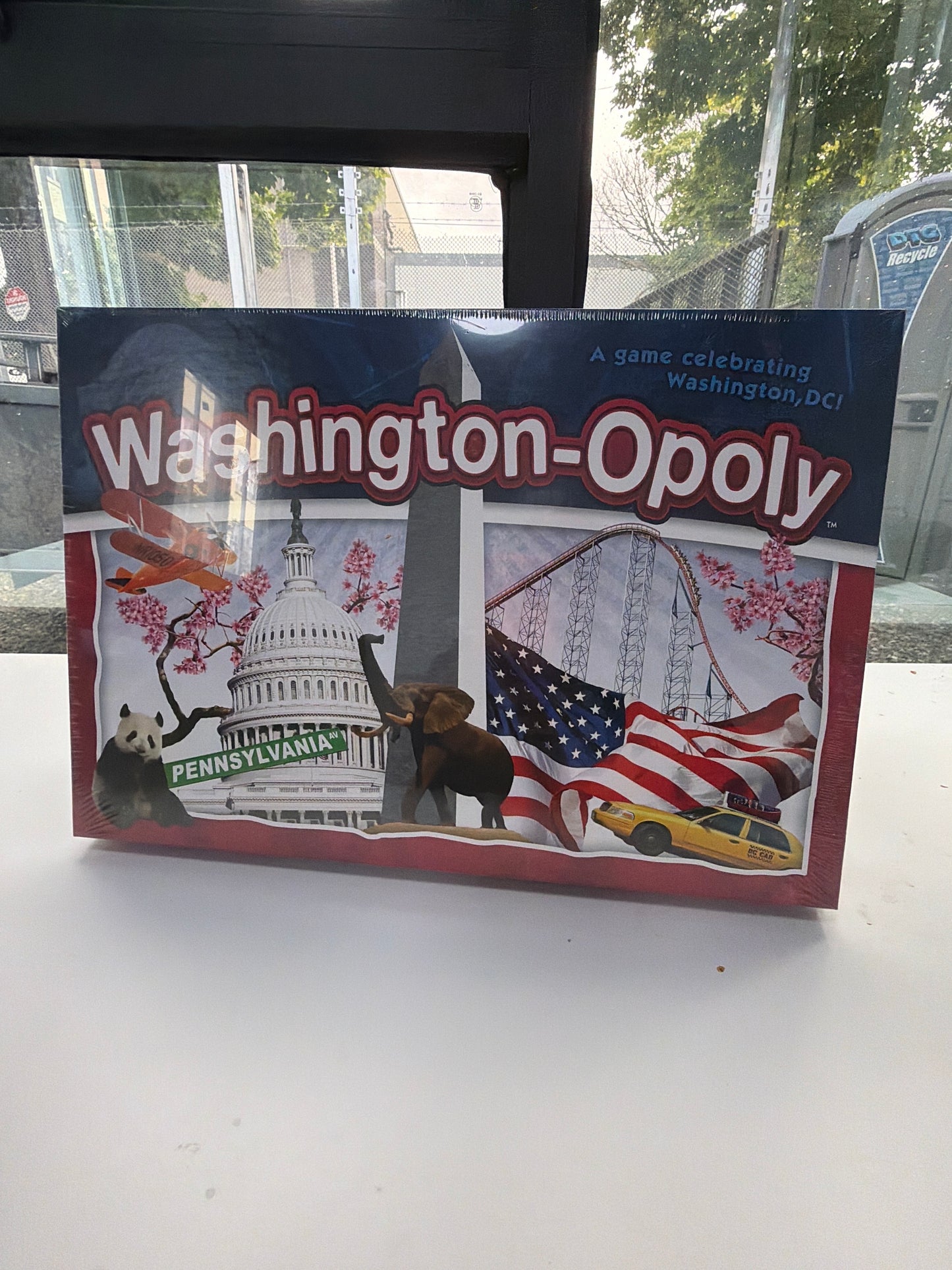Washington-Opoly Board Game — Factory Sealed, Lot of 3
