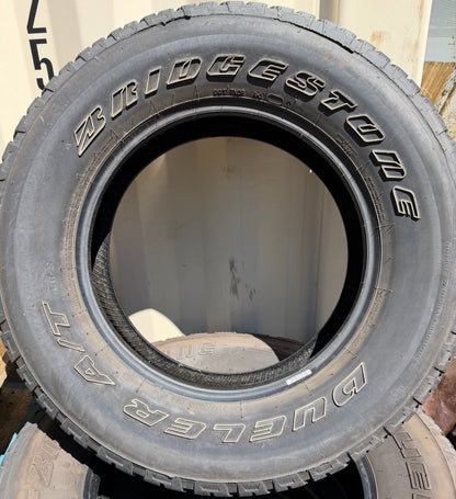 Bridgestone Dueler A/T P255/70R18 All-Terrain Tires — Set of 4
