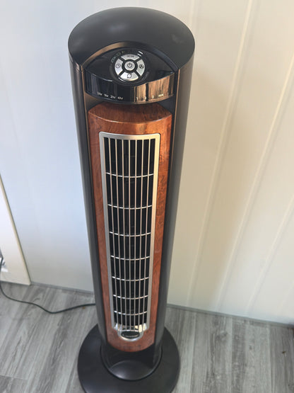 Lasko Tower Fan with Ionizer — 3-Speed, Oscillating, Timer