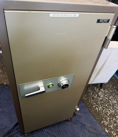 American Security Products Floor Safe — Combination Dial + Key Lock